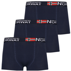 Geographical Norway P�nske Boxerky 3ks modr�