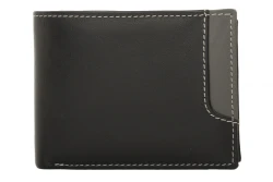 P�nska Ko�en� Pe?a�enka IMPEX - ?ierna �ed� ko�a nappa, 12x9,5 cm
