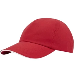 �iltovka ELEVATE Morion 6 panel Cool Fit unisex - ?erven�
