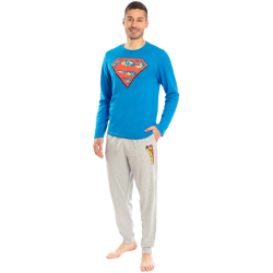 Superman P�nske Py�amo 2 diely Modr� �ed�