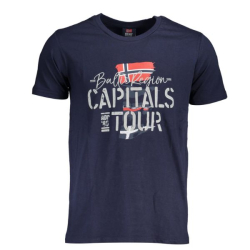 NORWAY 1963 Perfektn� P�nske Tri?ko Capitals Tmavo Modr�