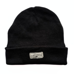 Lee Cooper Zimn� �pletov� ?iapka s vn�torn�m Fleecom Unisex ?ierna