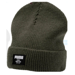 P�nska Zimn� ?iapka PUMA Classic Rebrovan� Zelen�