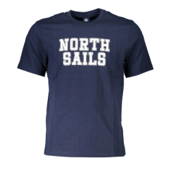 Pr�miov� P�nske Tri?ko s Kr�tkym Ruk�vom Girocollo North Sails Tmavomodr� 100% Bavlna