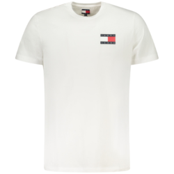 P�nske Bavlnen� Tri?ko Tommy Hilfiger Kr�tky ruk�v Biele