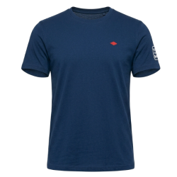 Pr�miov� P�nske Bavlnen� Tri?ko LEE COOPER Originals Classic, Logo, modr�