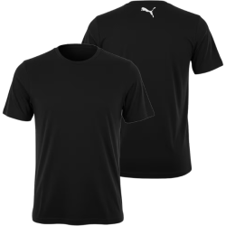 P�nske Tri?ko s kr�tkym ruk�vom PUMA Classic Bavlna - ?ierna