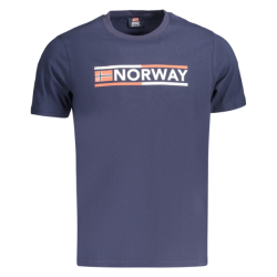 P�nske Tri?ko s kr�tkym ruk�vom NORWAY 1963 - Tmavo Modr�