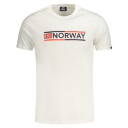 P�nske Tri?ko s kr�tkym ruk�vom NORWAY 1963 - Biela