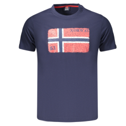 P�nske Tri?ko s kr�tkym ruk�vom NORWAY 1963 Logo - Tmavo modr�