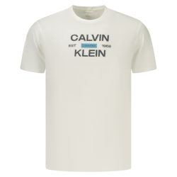 P�nske Tri?ko s kr�tkym ruk�vom CALVIN KLEIN - biela