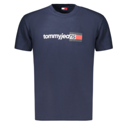 P�nske Tri?ko s kr�tkym ruk�vom TOMMY HILFIGER Bavlna Slim Fit - modr�
