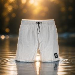 P�nske Plavky KARL LAGERFELD BEACHWEAR V - Biela