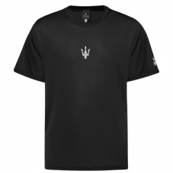 P�nske Tri?ko s kr�tkym ruk�vom MASERATI x NORTH SAILS - ?ierna