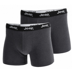 P�nske Boxerky Jeep� extra pohodln� 2pack - ?ierna �ed�