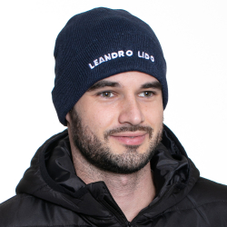 LEANDRO LIDO Callata �t�lov� Zimn� P�nska ?iapka modr�