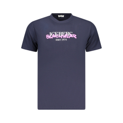 P�nske Tri?ko s kr�tkym ruk�vom ICEBERG Beachwear - modr�
